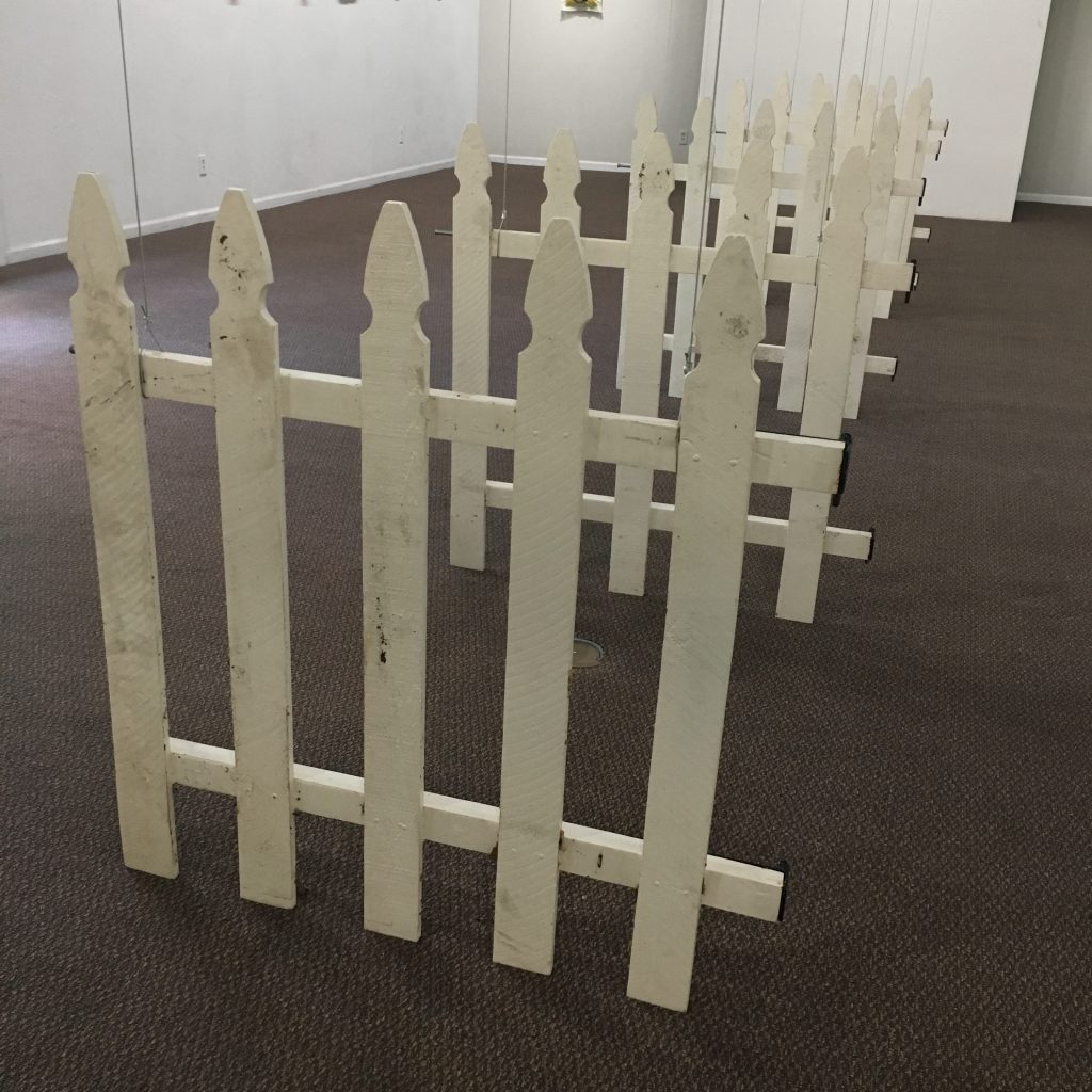 KYLE CAMPBELL
Fortifying the American 
Dream (Gates), 2014
Powder coated cast iron
$450 each
