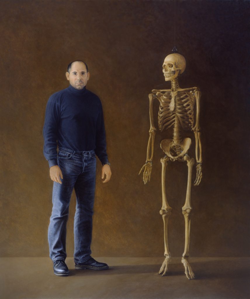 DavidRuiz_Self-Portrait with Skeleton