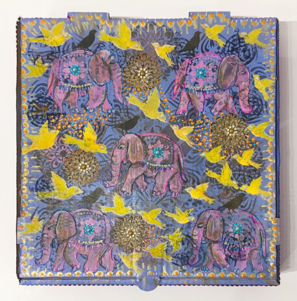 "Elephant Lace #1" by Jilly Mandeson