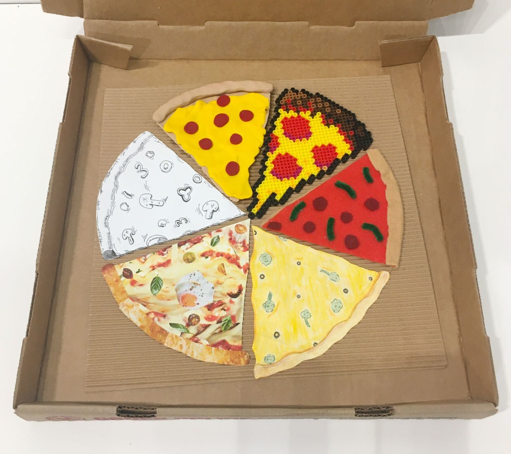 "Pizza Six Ways" by Eileen Morabito